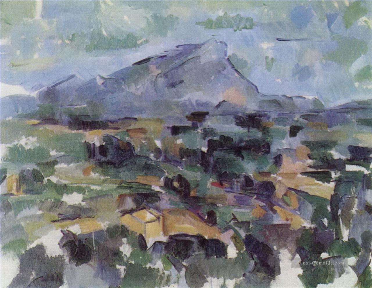 Mont Sainte Victoire 1906 Paul Cezanne Ölgemälde